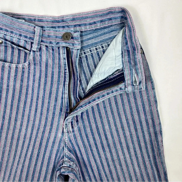 Vintage Pinstripe High Rise Jeans - Picture 11 of 11